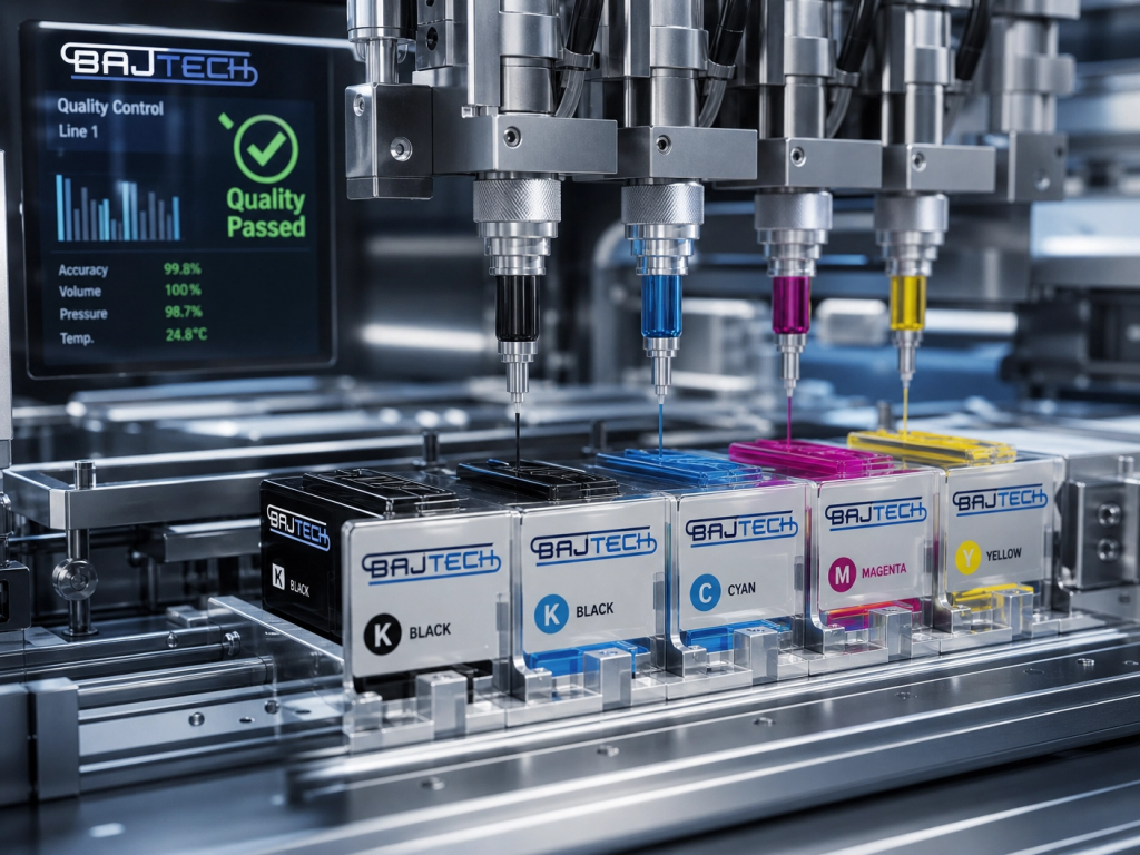 Automated Ink Filling Process